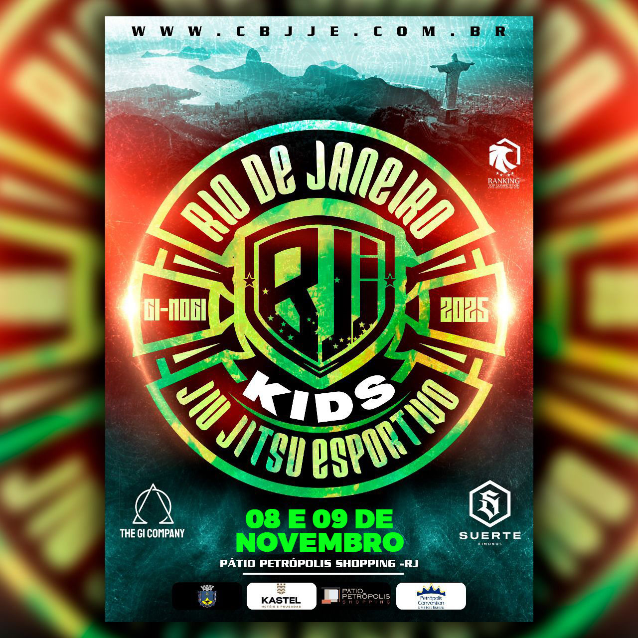 CBJJE Etapa Rio - Gi e NoGI Kids